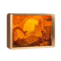 Unique Paper Cut Light Box Gift Ideas New Product Items 2026 Corporate Promotional Gifts With Custom Logo Service