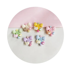 New Style Kawaii Bowknot Charms 3D Resin Craft Decoration Flatback Bowtie Phone Case DIY Parts