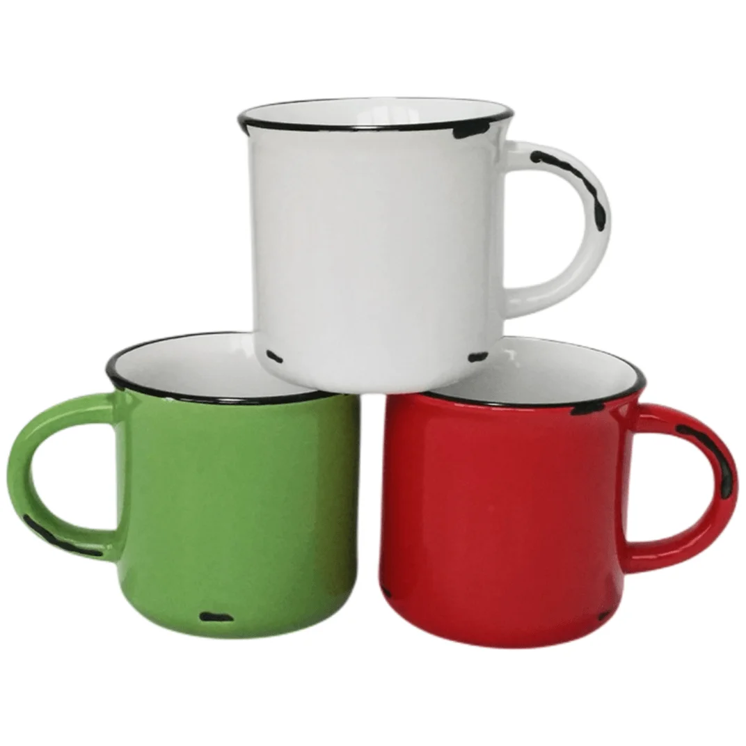 15 oz Wholesale Sublimation Ceramic Eco Friendly Vintage Cups Personalized Coffee Mug