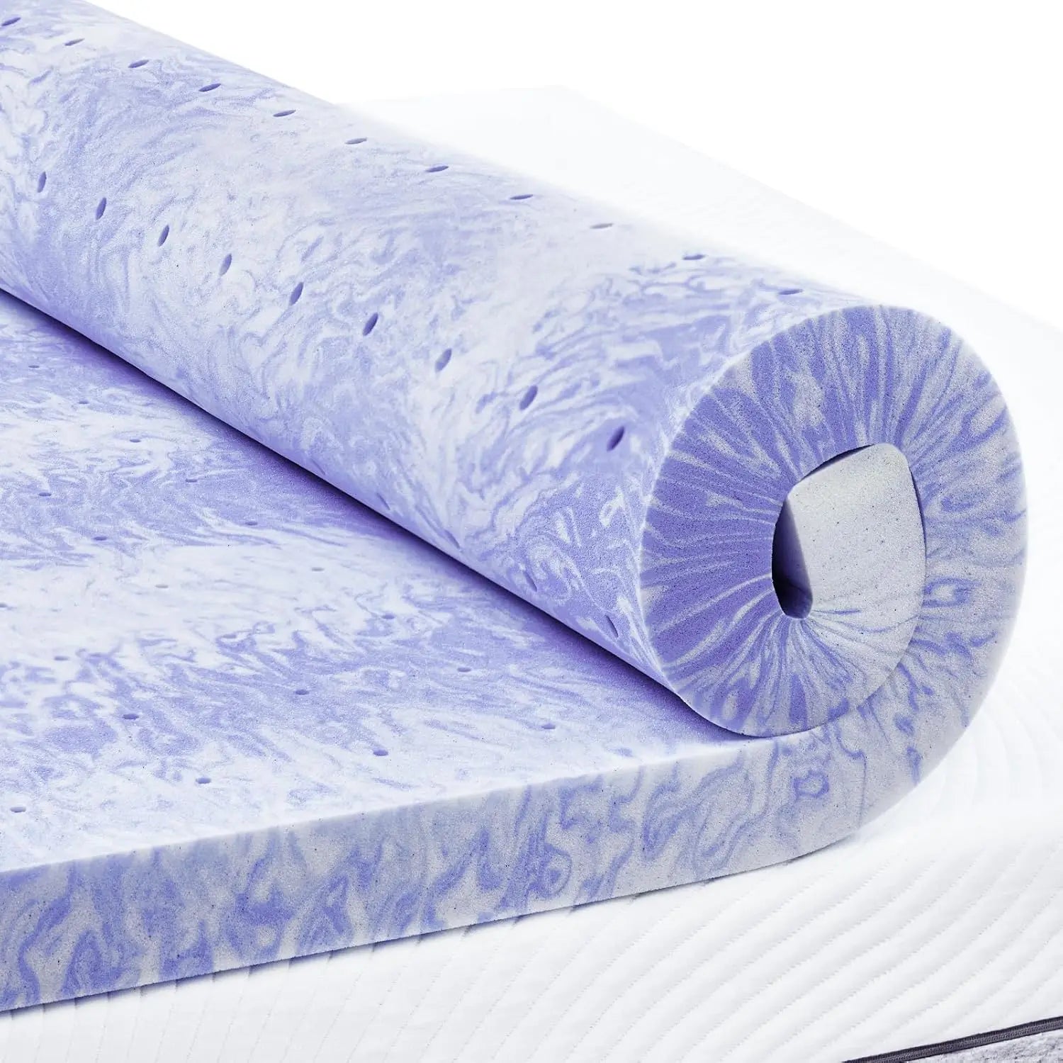 Woxin 2-Inch Twin Size Cooling Memory Foam Mattress Topper Soft Bed Pads for Sleeper Sofa RV Camper Bed Pillows