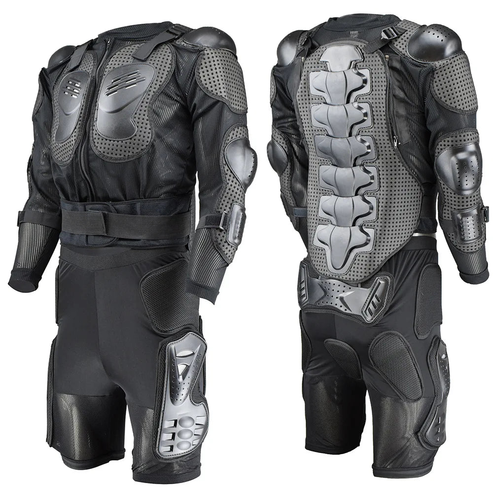Factory Direct Sale Anti-Drop Protective Gear Pants with Elbow & Knee Pads Motorcycle Suits for Outdoor Riding