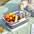 Picnic Basket Set 4 Person Folding Picnic Basket Picnic Basket Set