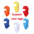 Custom logo Printing Balaclava Full Face Cover Cycling Beanie Balaclava for Outdoor