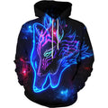 Fitspi Wholesale Custom 3d Print Hoodies Men Women Pullover Sweatshirts Unisex Cool Pattern Hoodie for Adult