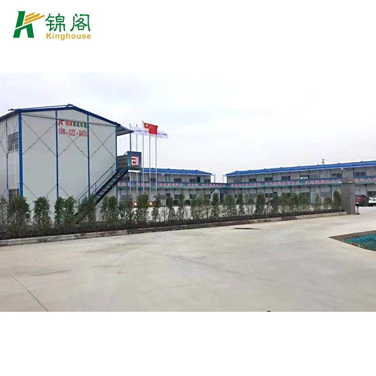 Simple and Economical Building With Portable Loading and Unloading of Prefabricated Temporary Houses With K-Type Sandwich Panels