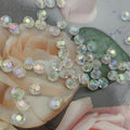 Transparent Colorful 6mm 8mm 10mm Plated AB Round 36 Faceted Acrylic Beads 500g/bag for DIY Jewelry Making