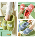 Winter New Fluffy slippers Shoes Indoor Non-slip Home Warm Plush slippers