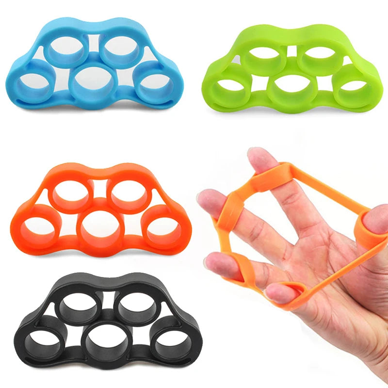 2021 Hot Sale Portable Multi-Functional MUDA Brand Silicone Finger Tensioner Custom Logo Hand Grip Exercise Rehabilitation