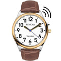 Mens English Talking Watch Speaks Clear and Loud Time Date and Alarm Time  Is Best Gift for Senior