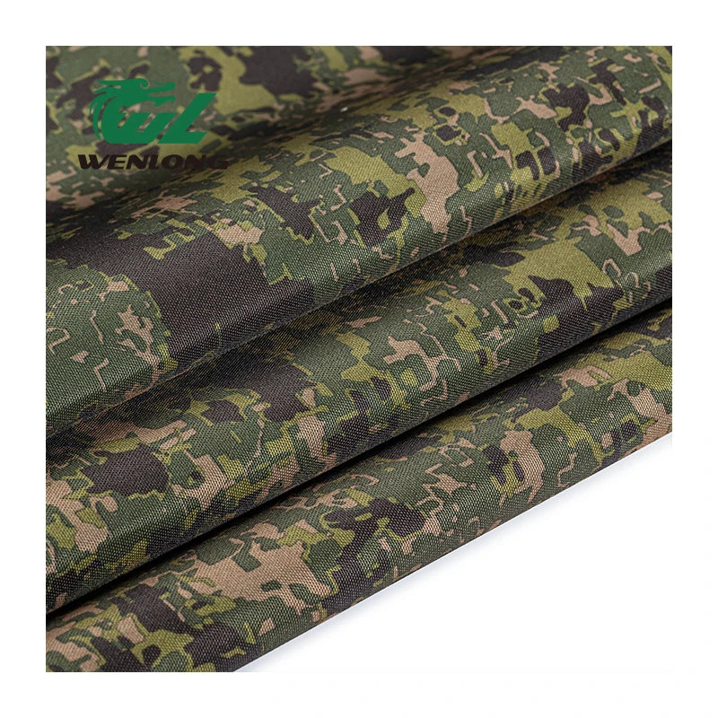 CVC Twill 20%Poly 80%Cotton Camo Print Philippines Woodland Camouflage Twill Woven Fabric Uniform