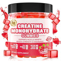 Private Label Pre-Workout Supplements Creatine Monohydrate Gummies Increase Strength Build Muscle for Men & Women