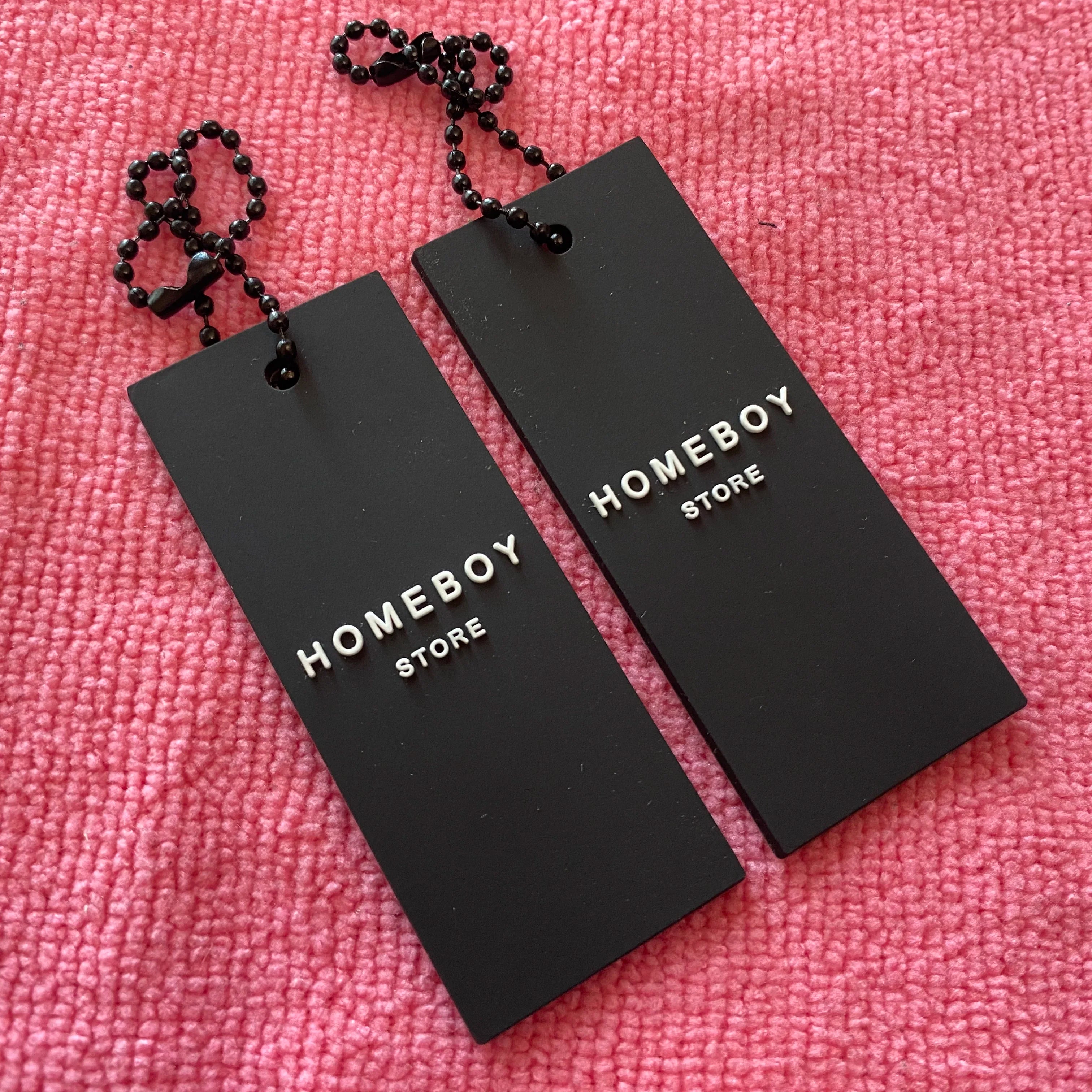 Custom Embossed logo Soft Pvc Hangtagfancy Design Newest Silicone Rubber hang Tag for Garment