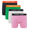 Top Desgin Custom Logo 100% Cotton Breathable Underpants Men's Underwear Wholesale Best Quality Comfortable Brief Boxers