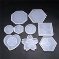 C-0167 Silicone Handmade Diy Pot Base Plastic Cup Mat Silicone coaster Mould Resin Casting Mold