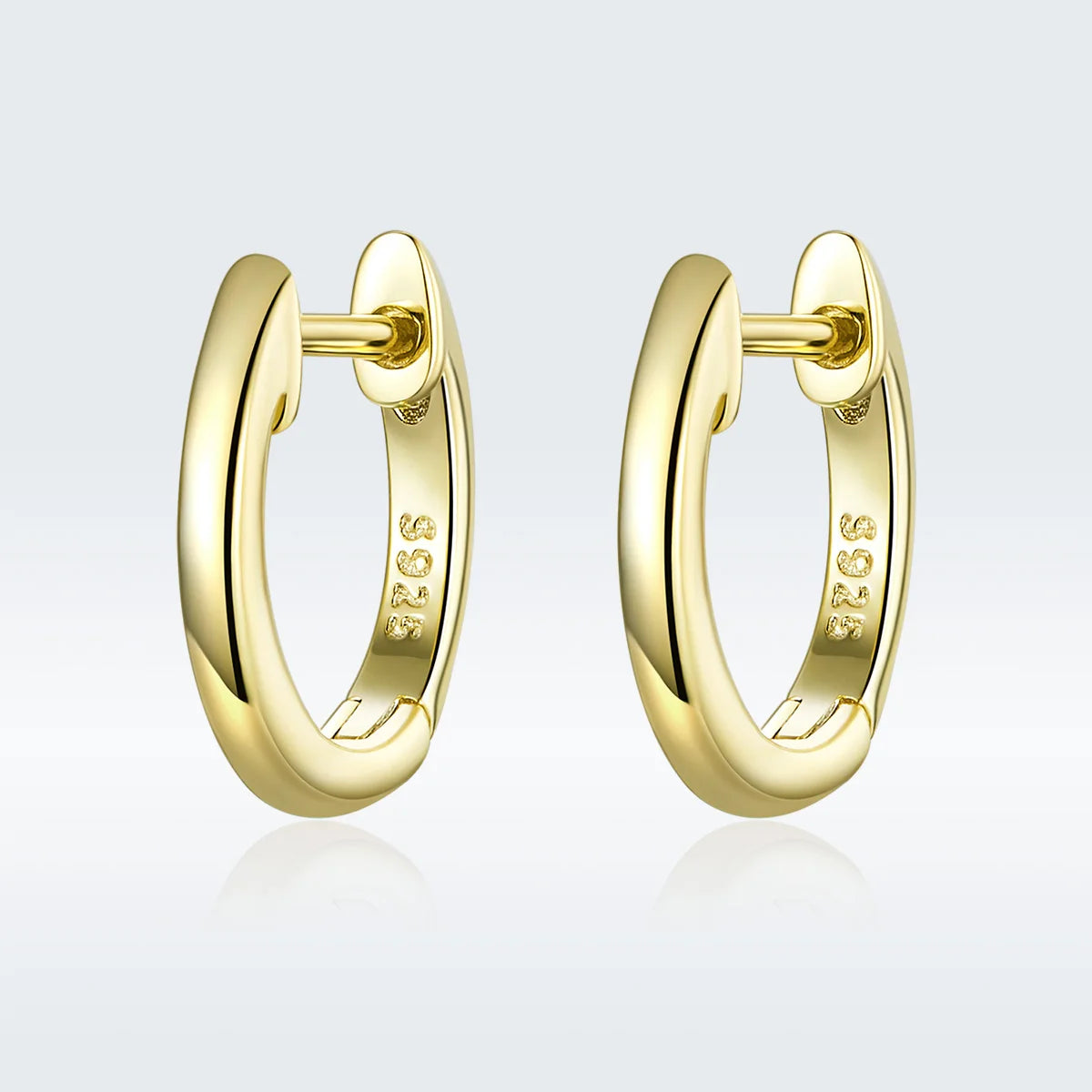 Wholesale S925 Sterling Silver Clip-On Earrings Gold Plated Adjustable Lightweight Boho Minimalist Jewelry Gift for Women