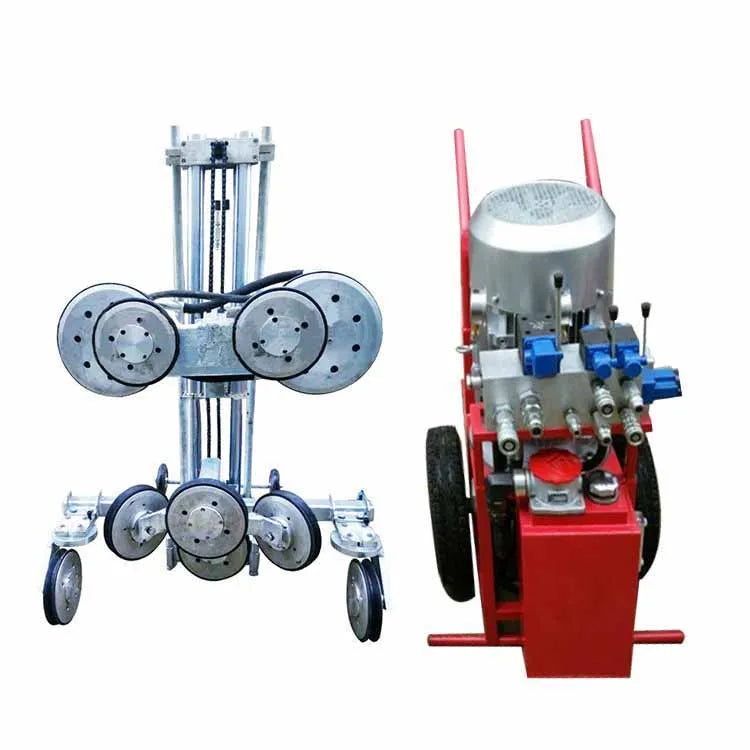 Quarry Use Hydraulic Concrete Granite Marble Diamond Wire Saw Cutting Machine Rock Saw
