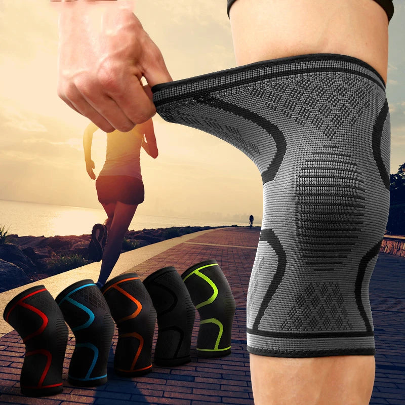 For Aofeite Fitness Knee Sleeve Neoprene Compression Copper Knee Brace Breathable Safety Sport Knee Support