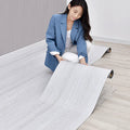 Modern PVC Self-Adhesive Flooring Roll Wear-Resistant Vinyl Floor Mat for Home Living Room Hospital Park Workshop Use