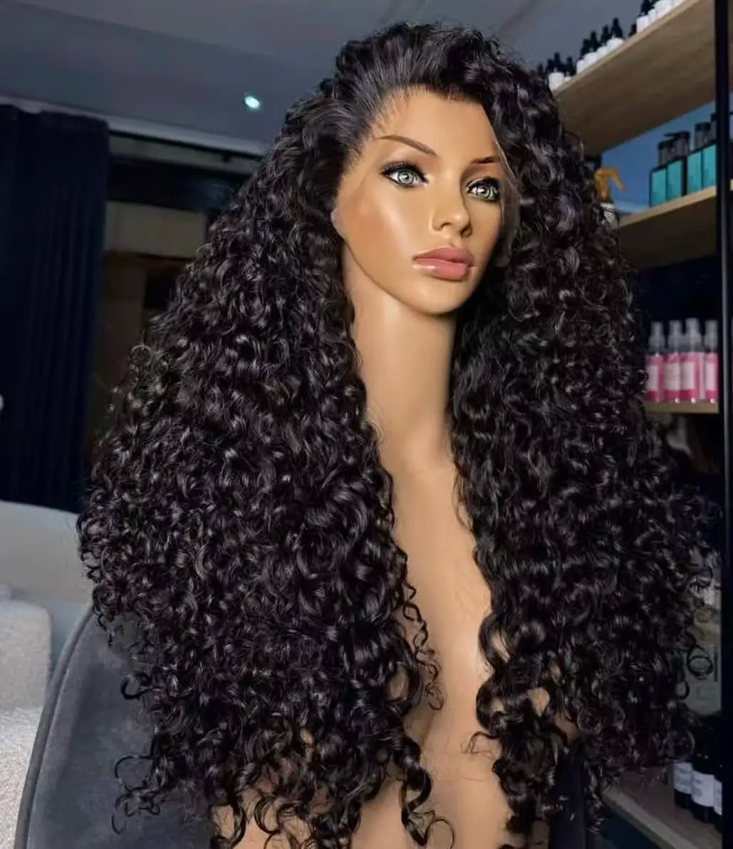 Wholesale 13*4 HD Lace Frontal Wigs Swiss Lace Wigs Full Density Frontal Vietnamese Virgin Cuticle Aligned Hair Kinky Straight MegaBDM