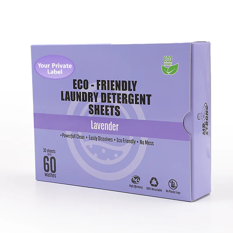 Eco-Friendly Solid Disposable Laundry Strips with Medium Foam Manufactured in Anhui