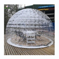 AIRFUN Transparent Bubble Glamping Dome Rental Sliding Dome Tent House Igloo Bubble Tent House for Camping