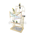 Parrot Large Game Frame Parrot Toy Training Station Frame Playground Platform Climbing Ladder Swing Bird Toys