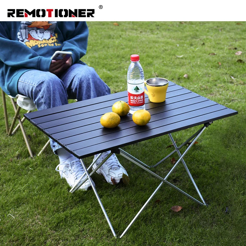 Portable Bbq Aluminum Alloy Outdoor Furniture Camping Picnic Folding Dining Table