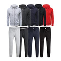 Gym Wear Sport Set Men Casual Outdoor Cotton Sweatsuit Comfortable Breathable Hoodies Pants Fitness Jogger Tracksuit