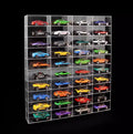 1:40 Diecast Display Case Clear Acrylic Toy Model Car Display Case Wall Mounted Acrylic Display Case
