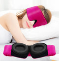 Custom Logo/Packing 3D Luxury Sleep Mask for Back and Side Sleeper 100% Block Out Light Sleeping Eye Mask for Women Men