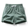 Sport Shorts US Size Custom Logo Quick-dry Workout Athletic Running Lightweight Men Beath Wear Sports Gym Shorts With Pockets