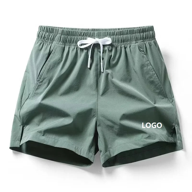 Sport Shorts US Size Custom Logo Quick-dry Workout Athletic Running Lightweight Men Beath Wear Sports Gym Shorts With Pockets