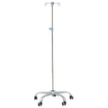 Factory Direct Sale Low-cost Hospital Clinic Equipment 304 Stainless Steel  Infusion Stand I.V. Drip Stand