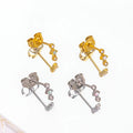 Powell 2024 New Trendy  Stud Earrings Top Ranking 18K Gold Plated Wholesale Stainless Steel Jewelry New Arrival