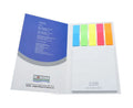 070 Custom Sticky Notes and Flags Set with Soft Cover Dark Blue Promotion Gift
