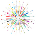 Direct Factory Sale DIY Creative Multicolor Plastic Bead Pen Student-friendly Ballpoint for Promotions