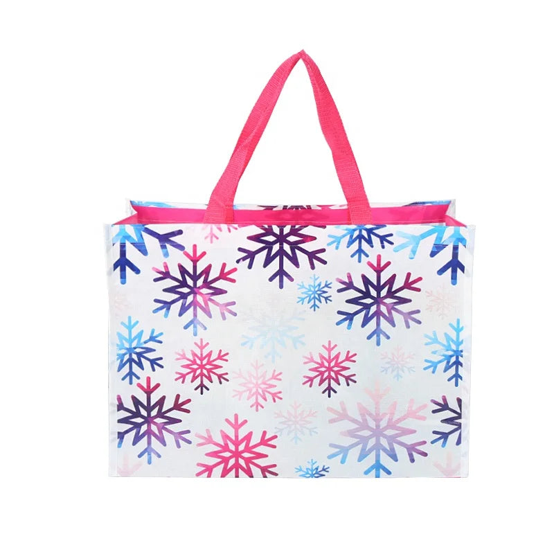 Wholesale Customized Large Recyclable Laminated PP Tote Bag Non-Woven Polypropylene Shopping Bag with Printed Logo