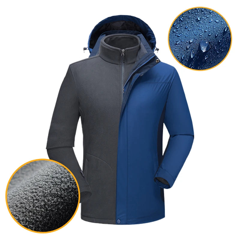Wholesale Windbreaker Men's Jackets Winter 2022 Fashion Design Outdoor Waterproof Jacket