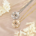 Romantic Trendy Jewelry 100 Different Languages 'I Love You' Pendant on Link Chain Necklace