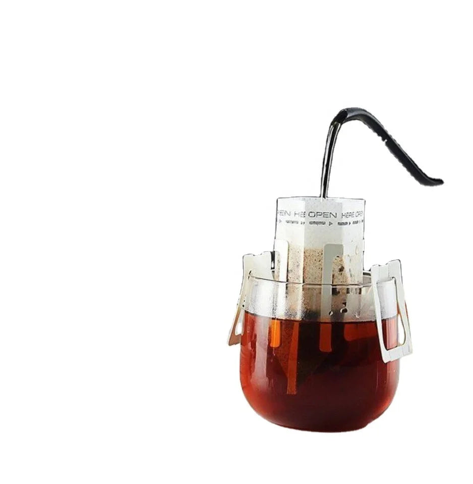 2026 15gram Paint Portable White Paper Ear Style Hanging Cup Carry Drip Coffee Filter Bags