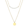 EManco Multi Layered Necklace Set for Women Fine Stainless Steel Necklace 2021 Trendy 14k Gold Plated Jewelry Wholesale