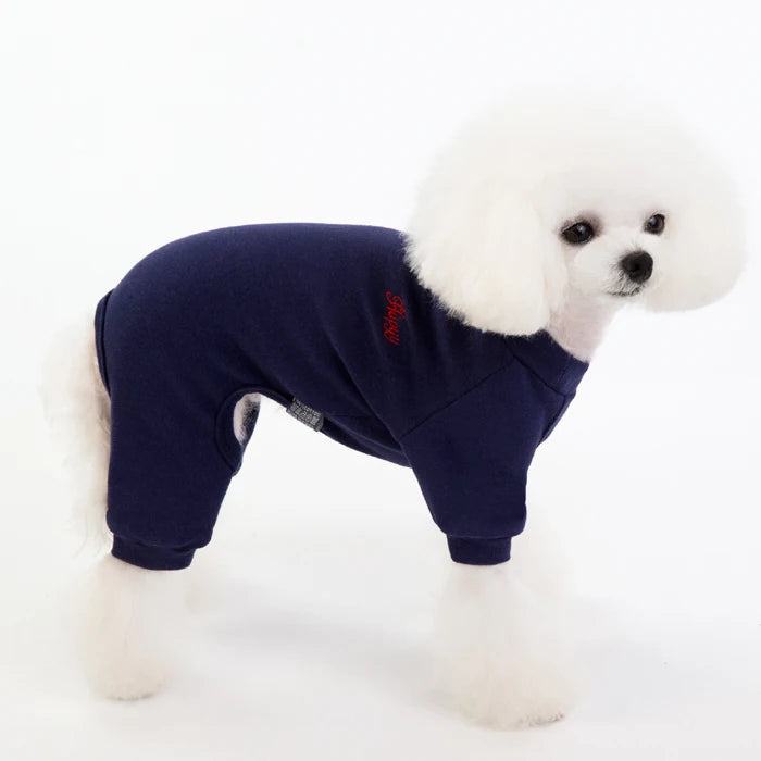 Wholesale Cotton Plaid 4 Legs Pet Dog Overall Clothes