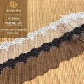 Lolita Mesh Lace Trim Home Textile Accessories Sewing Embroidery Polyester Lace Wholesale Children's Wear Organza Lace