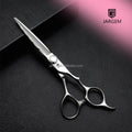 #Top Reviews Custom Logo 6.0 Inch Fine Cutting Japanese Steel Hair Scissors Professional Manufacturer Barber Scissors MegaBDM