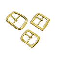 40mm Luxury Adjustable Leather Belt Pin Buckle Solid Brass Man Belt Buckle with Bag Hanger Accessories Strap