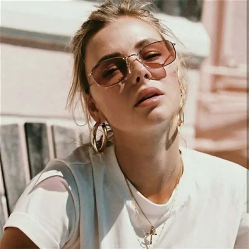 Fashionable Gold-plated 50mm Punk Round Hoop Earrings Statement Metal Hoop Earrings Women's Charm Party Wedding Jewelry