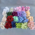 Good Quality Big Size Silk Hydrangea Flower Heads Flower Wall Decoration Hydrangea Artificial Flower