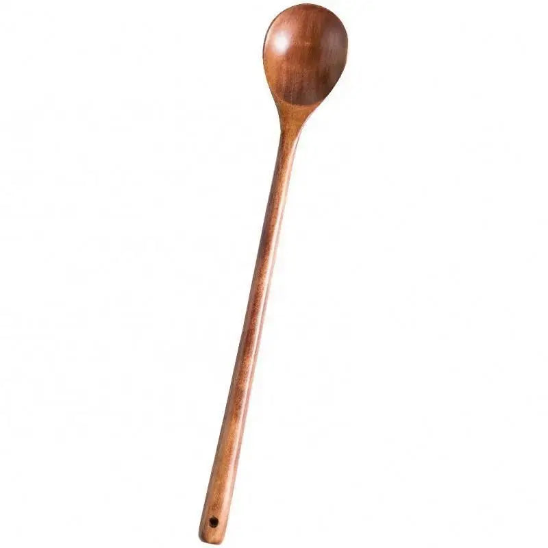 2023 Hot Selling Competitive Price Wooden Long Handle Serving Spoon