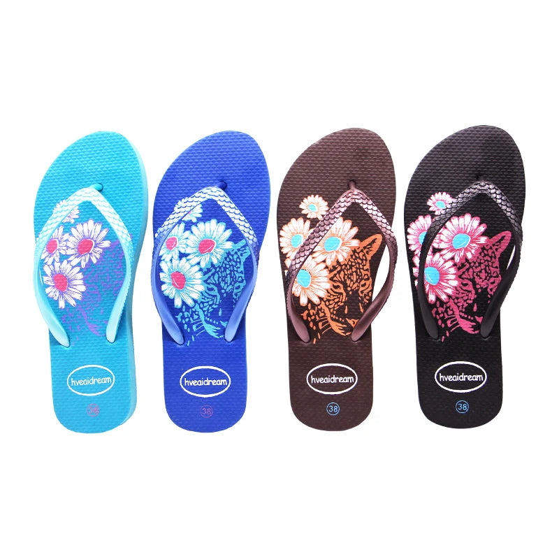 2025 Summer Trend Sandals Indoor and Outdoor slippers Home Leisure Beach Flip Flops