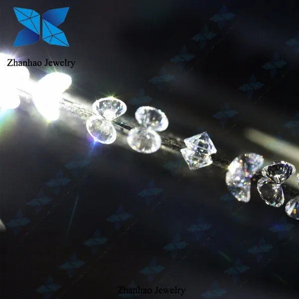 No IGI Wholesale Bulk Stones Without Certificate Round 0.3CT 0.5CT 1CT DEF VVS VS Lab Grown Diamonds for Sale